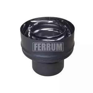 Старт-сэндвич D 150х210 (430 / 0,8мм + нерж / эмаль / 600 черная) Ferrum